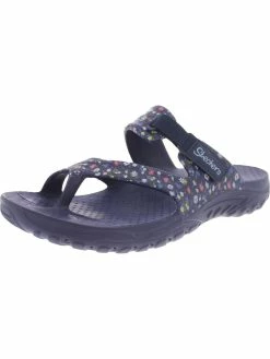 Skechers Reggae - Ditzsy Bloom Womens Floral Toe Loop Sport Sandals