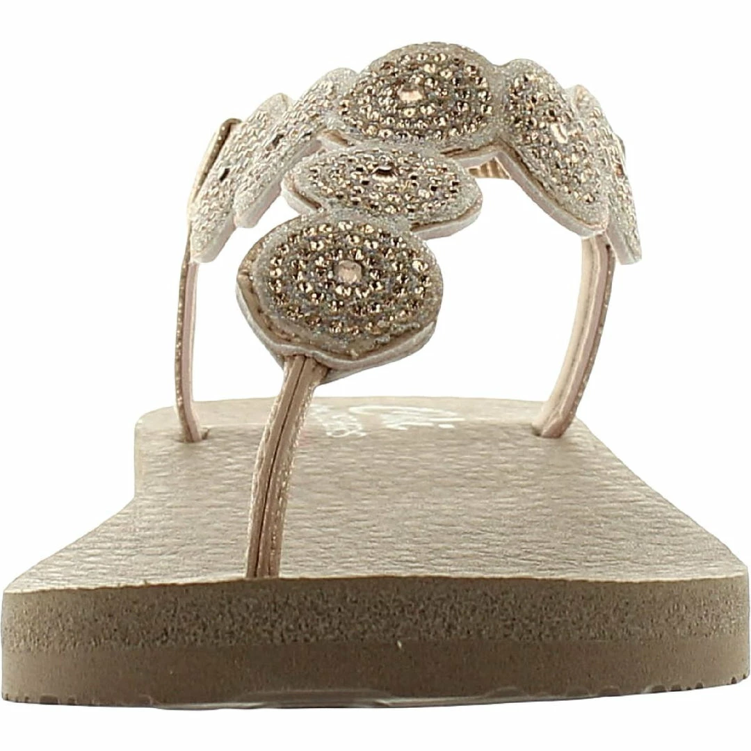 Skechers Meditation Womens Rhinestone T-Strap Thong Sandals 5 Skechers Meditation Womens Rhinestone T-Strap Thong Sandals - Image 3