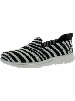 Skechers Go Walk Classic- Wild Safari Womens Lifestyle Zebra Print Casual and Fashion Sneakers