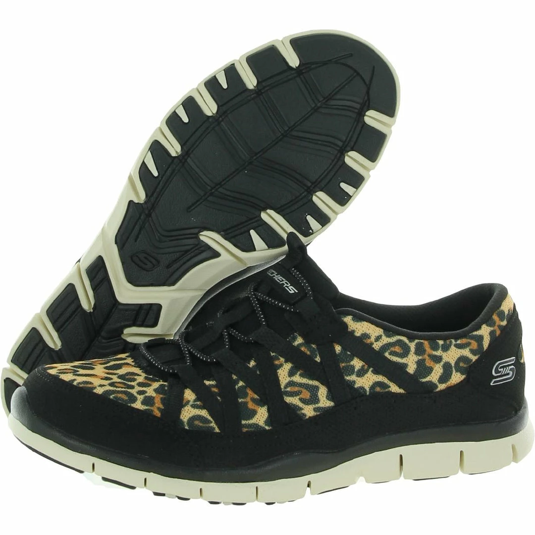 Skechers Gratis - Wild Vibes Womens Lifestyle Memory Foam Slip-On Sneakers 4 Skechers Gratis - Wild Vibes Womens Lifestyle Memory Foam Slip-On Sneakers - Image 2