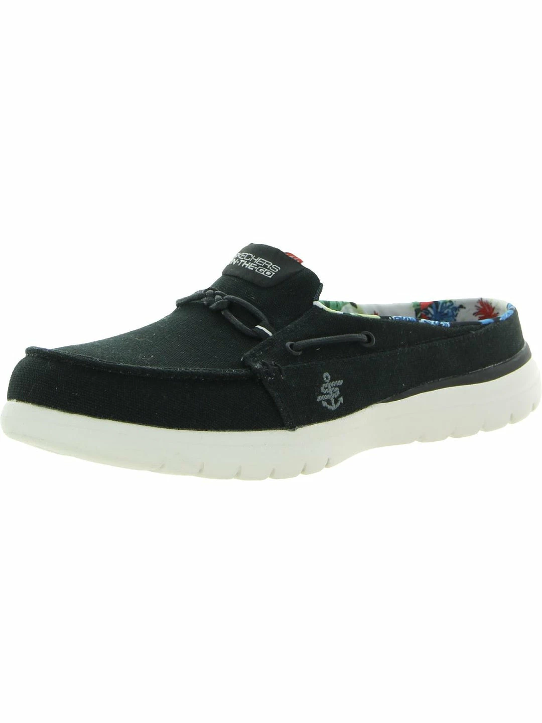 Skechers On The Go Flex Salt Water Womens Embellished Slip On Boat Shoes 3 Skechers On The Go Flex Salt Water Womens Embellished Slip On Boat Shoes