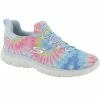 Skechers Summits - Vivid Views Womens Vegan Tie-Dye Casual and Fashion Sneakers