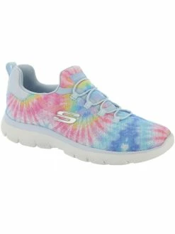 Skechers Summits - Vivid Views Womens Vegan Tie-Dye Casual and Fashion Sneakers