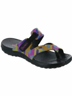 Skechers Foamies Womens Slip On Platform Slide Sandals