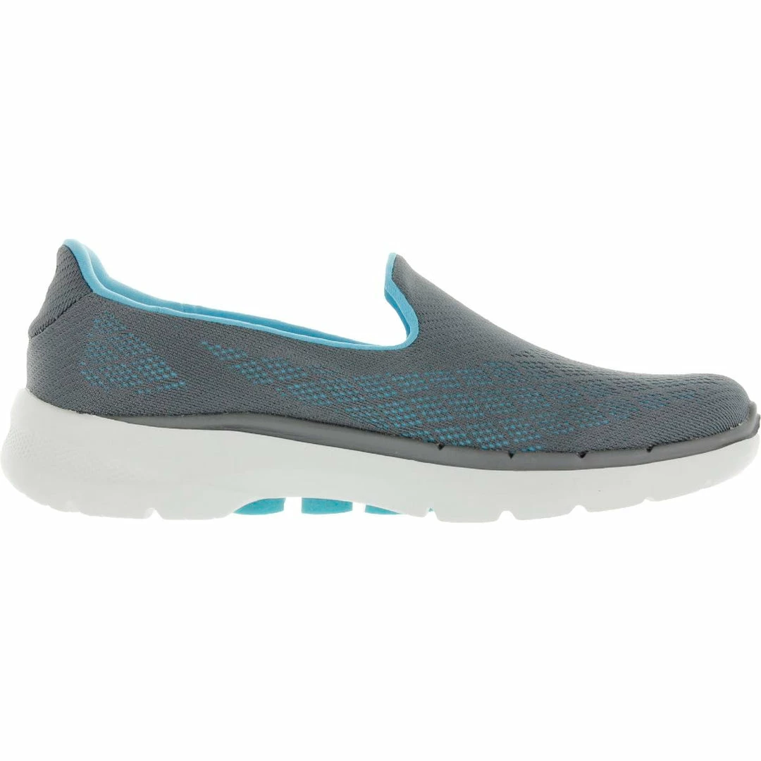 Skechers Go Walk 6 Womens Knit Slip On Casual and Fashion Sneakers 4 Skechers Go Walk 6 Womens Knit Slip On Casual and Fashion Sneakers - Image 2
