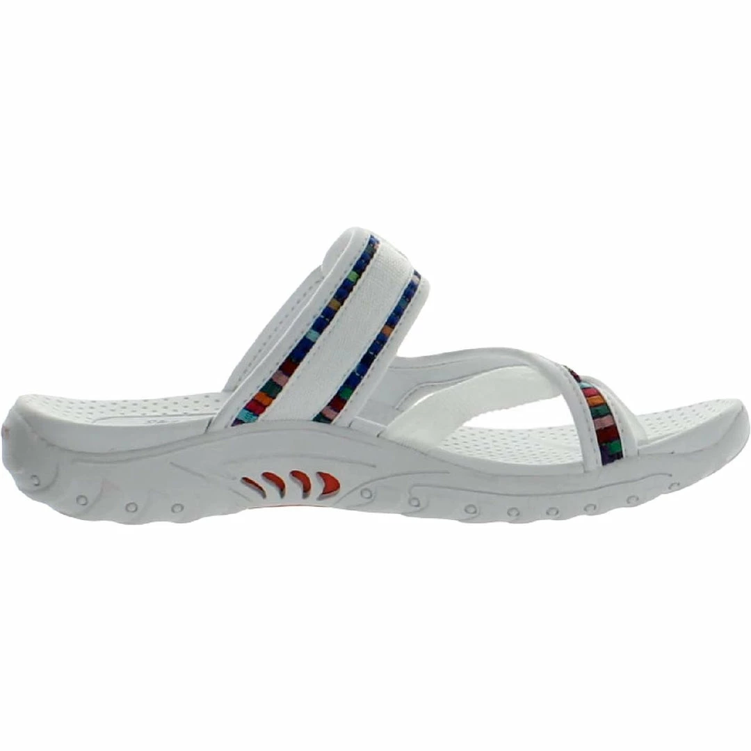 Skechers Reggae Mad Swag Womens Thong Slip-On Flip-Flops 5 Skechers Reggae Mad Swag Womens Thong Slip-On Flip-Flops - Image 3