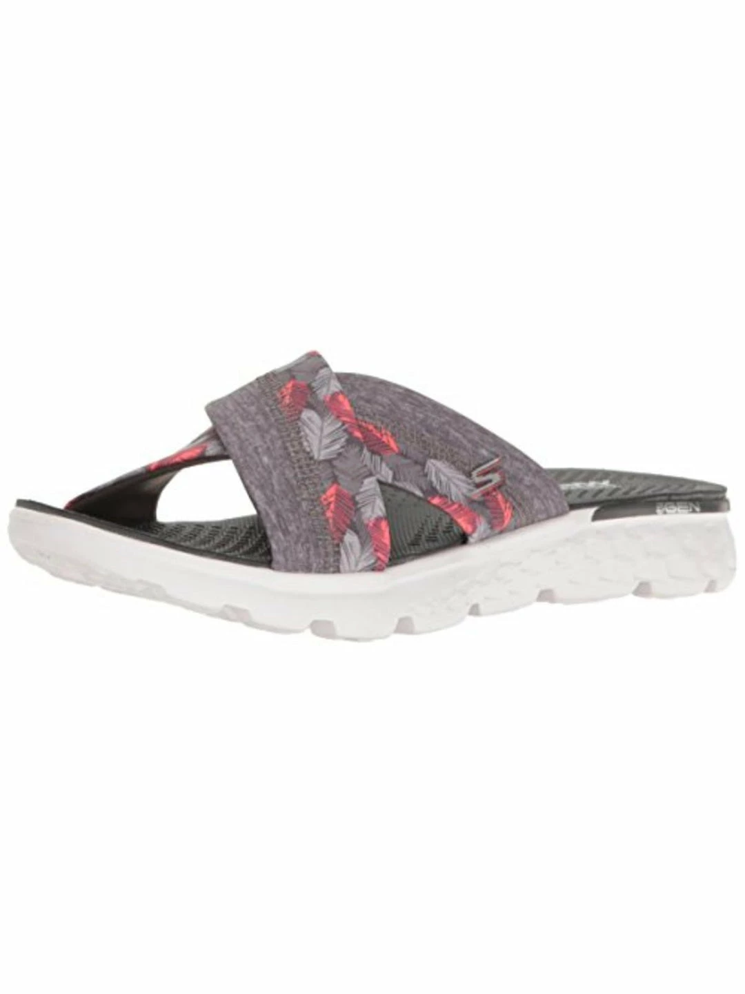 Skechers On The Go Tropical Womens Printed Slide Slide Sandals 8 Skechers On The Go Tropical Womens Printed Slide Slide Sandals - Image 6