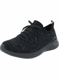 Skechers Sport Ultra Flex Womens Metallic Memory Foam Fashion Sneakers