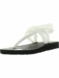 Skechers Meditation-Studio Kicks Womens Slip On Thong Flip-Flops