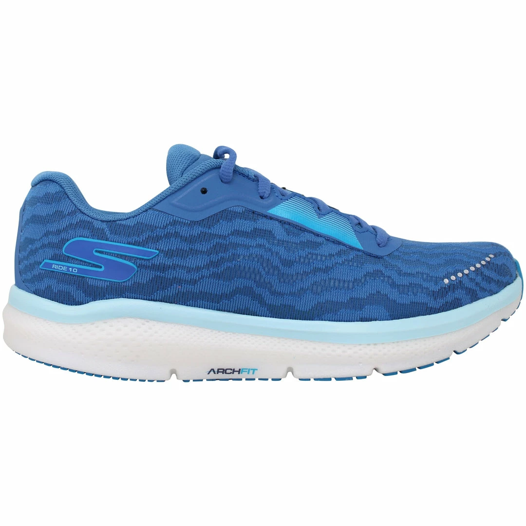 Skechers Go Run Ride 10 Blue 172045/BLU Women's 3 Skechers Go Run Ride 10 Blue 172045/BLU Women's