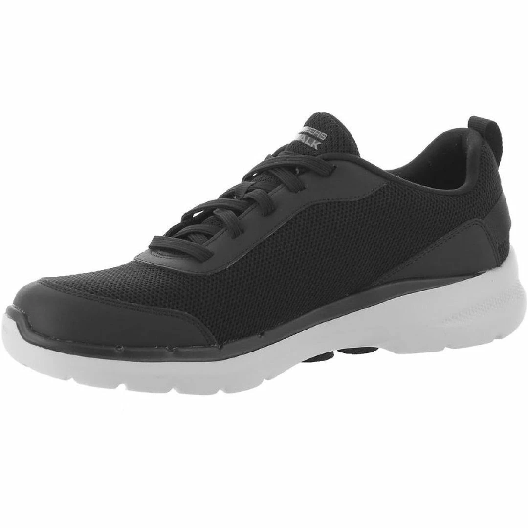 Skechers Go Walk 6-Bold Knight Mens Knit Gym Casual and Fashion Sneakers 4 Skechers Go Walk 6-Bold Knight Mens Knit Gym Casual and Fashion Sneakers - Image 2