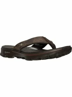 Skechers Go Walk Mens Lightweight Slide Flip-Flops