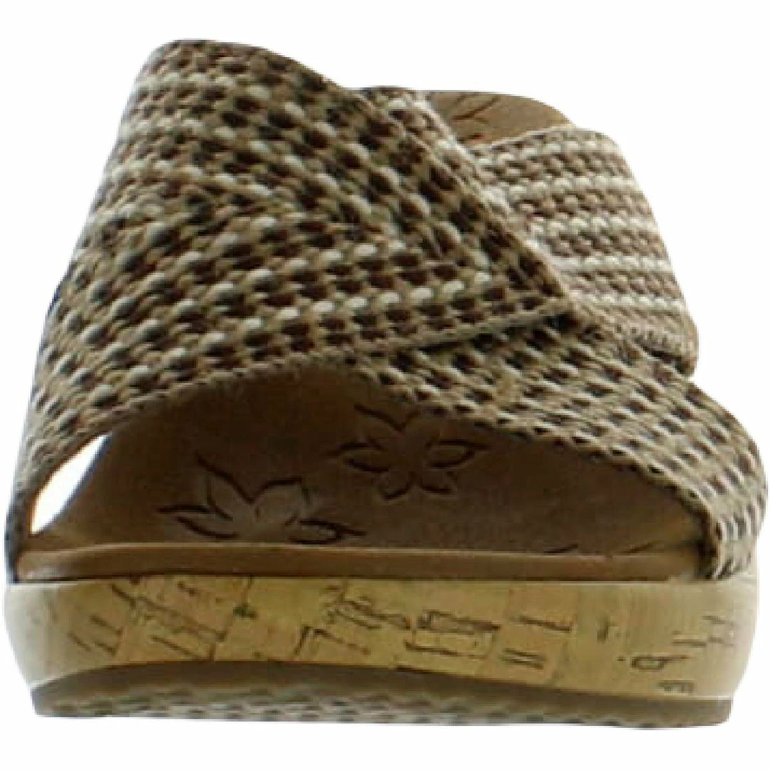 Skechers Call Beverlee-Delighted Womens Slip On Open Toe Wedge Sandals 4 Skechers Call Beverlee-Delighted Womens Slip On Open Toe Wedge Sandals - Image 2