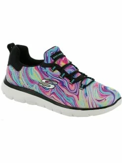 Skechers Summits - Brilliant Dreamer Womens Vegan Memory Foam Slip-On Sneakers