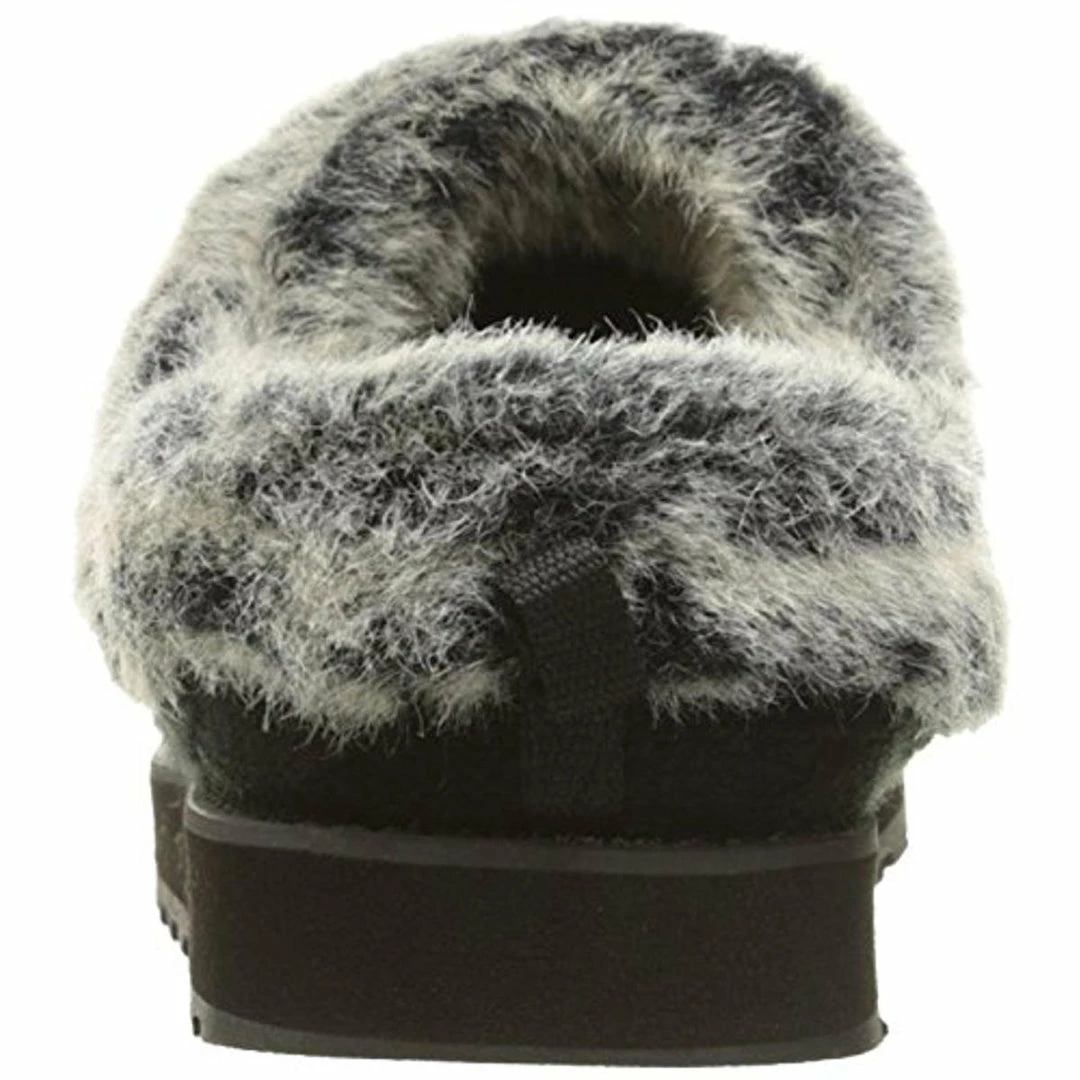 Skechers Keepsakes Ice Angel Womens Cable Knit Faux Fur Clog Slippers 4 Skechers Keepsakes Ice Angel Womens Cable Knit Faux Fur Clog Slippers - Image 2