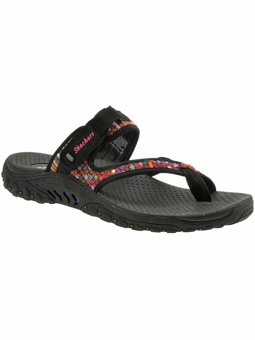Skechers Reggae Mad Swag Womens Thong Slip-On Flip-Flops 6 Skechers Reggae Mad Swag Womens Thong Slip-On Flip-Flops - Image 4