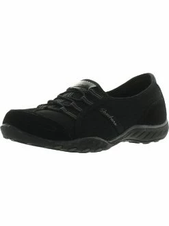 Skechers Womens Knit Slip On Walking Shoes