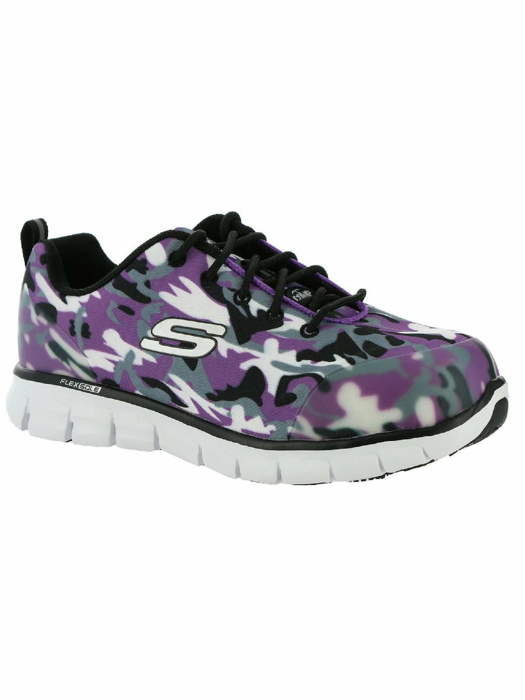 Skechers Sure Track Saivy Womens Animal Print Comp Toe Work and Safety Shoes 6 Skechers Sure Track Saivy Womens Animal Print Comp Toe Work and Safety Shoes - Image 4