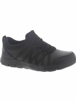 Skechers Dagsby Womens Memory Foam Work Slip-On Sneakers