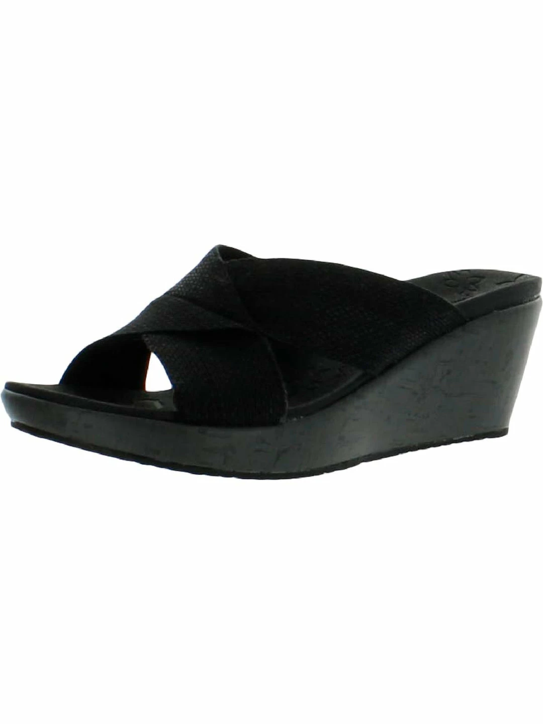 Skechers Call Beverlee-Delighted Womens Slip On Open Toe Wedge Sandals 6 Skechers Call Beverlee-Delighted Womens Slip On Open Toe Wedge Sandals - Image 4