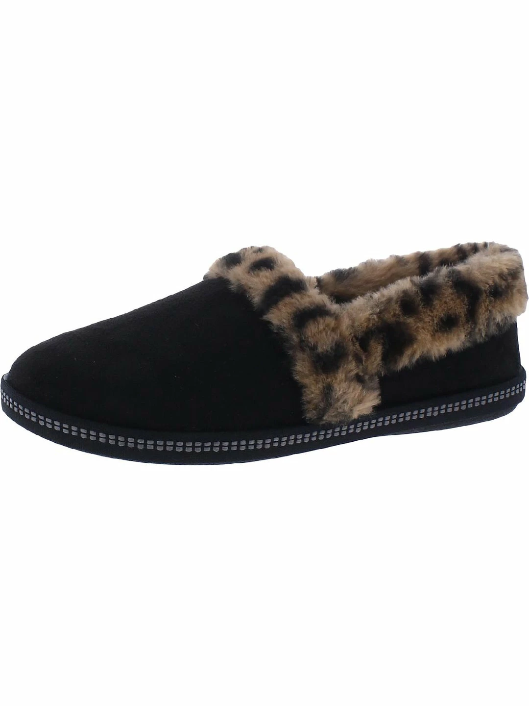 Skechers Cozy Campfire-Frisky Gal Womens Faux Fur Animal Print Loafer Slippers 3 Skechers Cozy Campfire-Frisky Gal Womens Faux Fur Animal Print Loafer Slippers