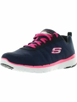 Skechers Womens Lace Up Comfort Running Shoes