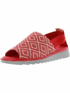 Skechers Womens Open Toe Slip On Flip-Flops