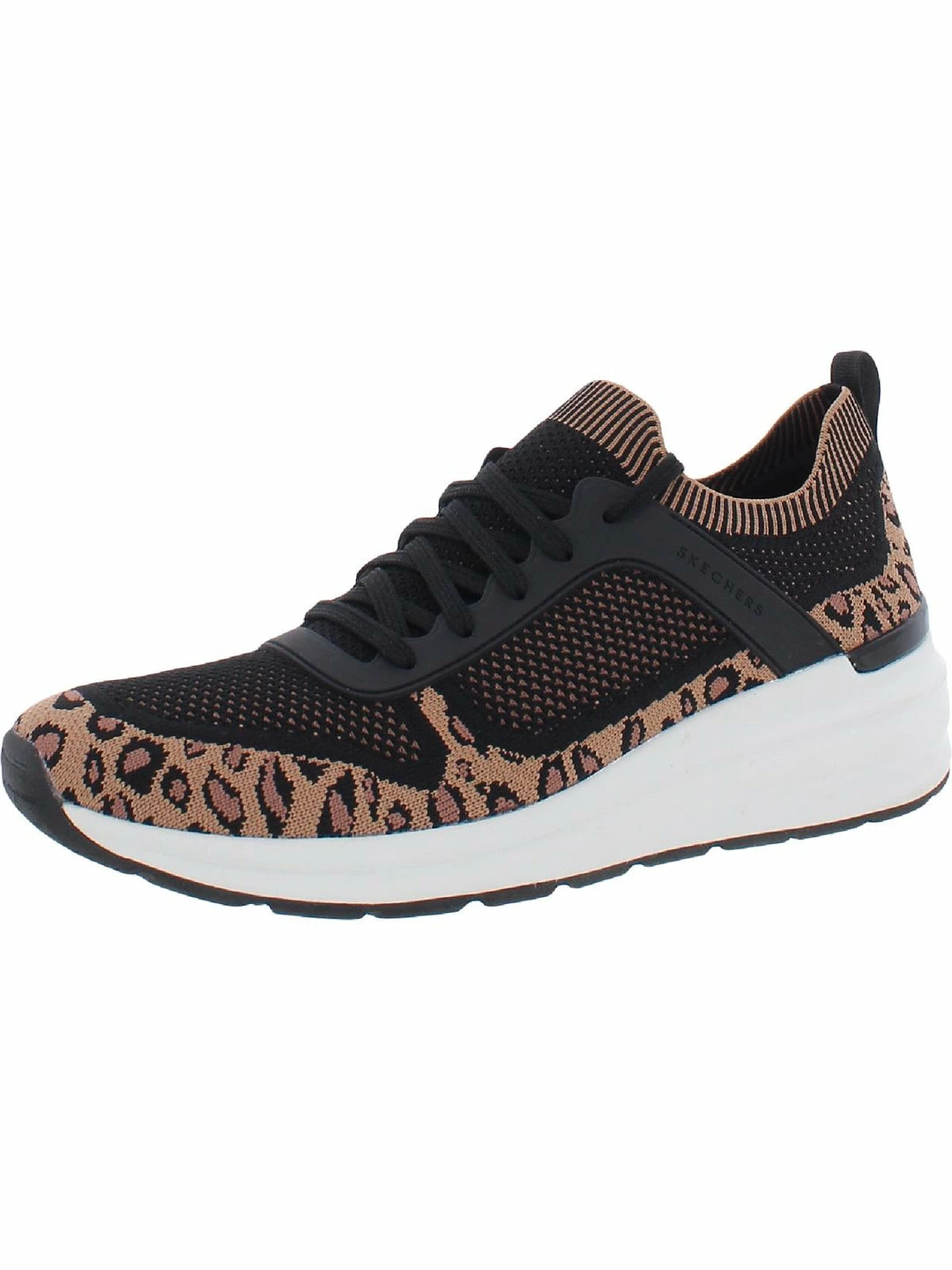 Skechers Billion-Leopard Lady Womens Mesh Leopard Print Athletic and Training Shoes 3 Skechers Billion-Leopard Lady Womens Mesh Leopard Print Athletic and Training Shoes