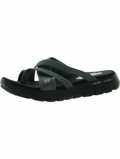 Skechers Womens Athletic Slides Sport Sandals