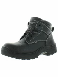 Skechers Burgin-Tarlac Mens Leather Puncture Resistant Steel Toe Boots