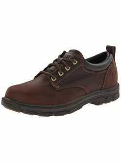 Skechers Segment R Mens Leather Lace Up Oxfords