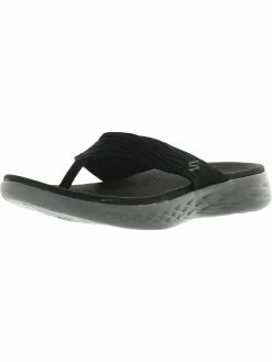 Skechers On-The-Go 600-Sunny Womens Padded Insole Outdoors Slide Sandals