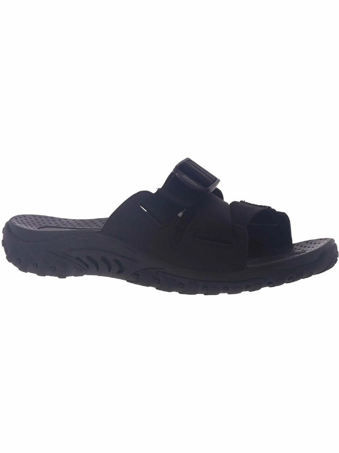 Skechers Reggae-Better Alone Womens Slip On Wedge Slide Sandals 6 Skechers Reggae-Better Alone Womens Slip On Wedge Slide Sandals - Image 4