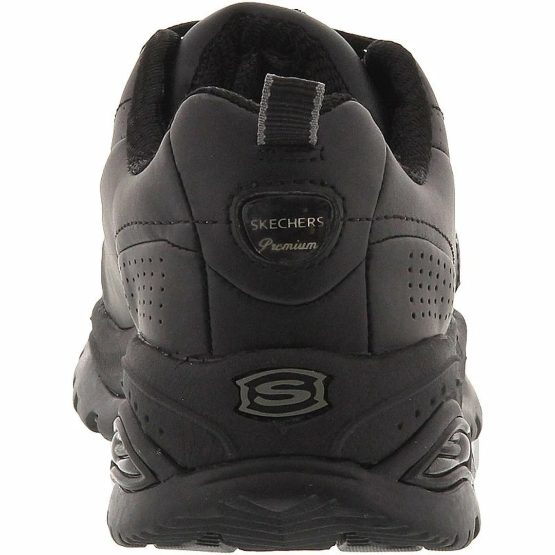 Skechers Premium Womens Leather Gym Walking Shoes 5 Skechers Premium Womens Leather Gym Walking Shoes - Image 3