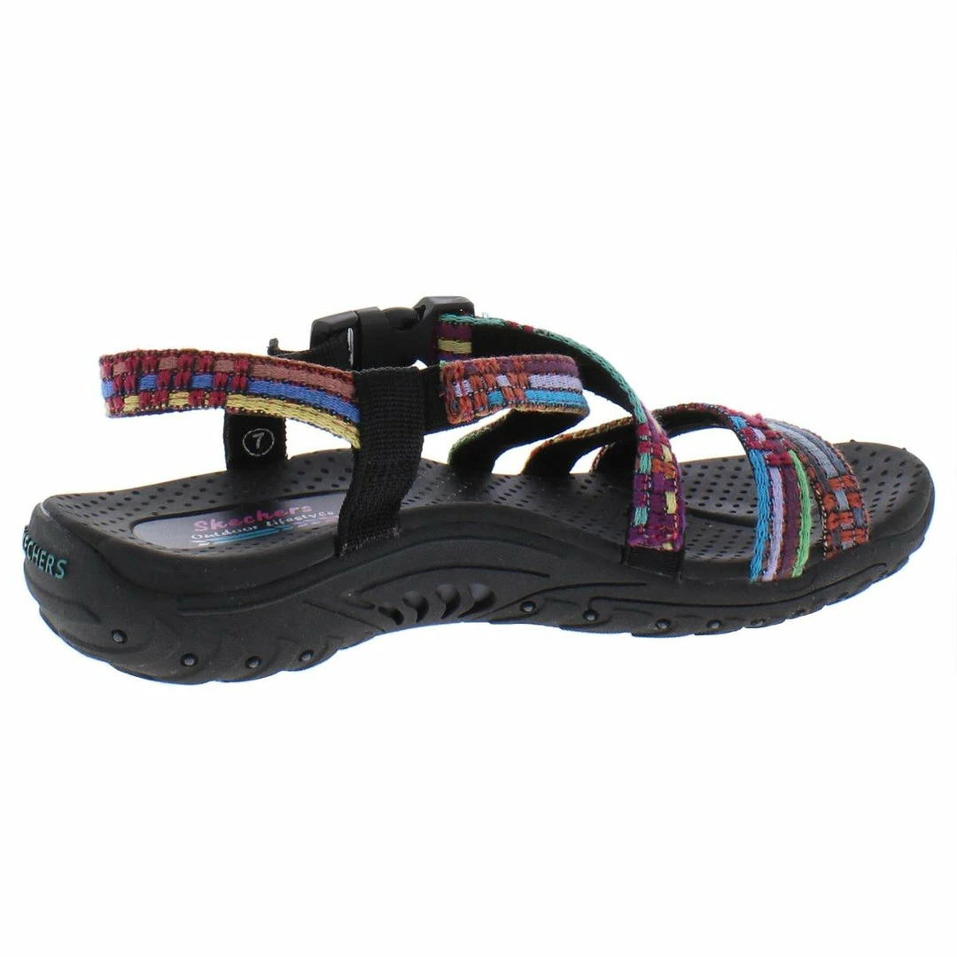 Skechers Reggae Sew Me Womens Woven Slingback Sport Sandals 4 Skechers Reggae Sew Me Womens Woven Slingback Sport Sandals - Image 2