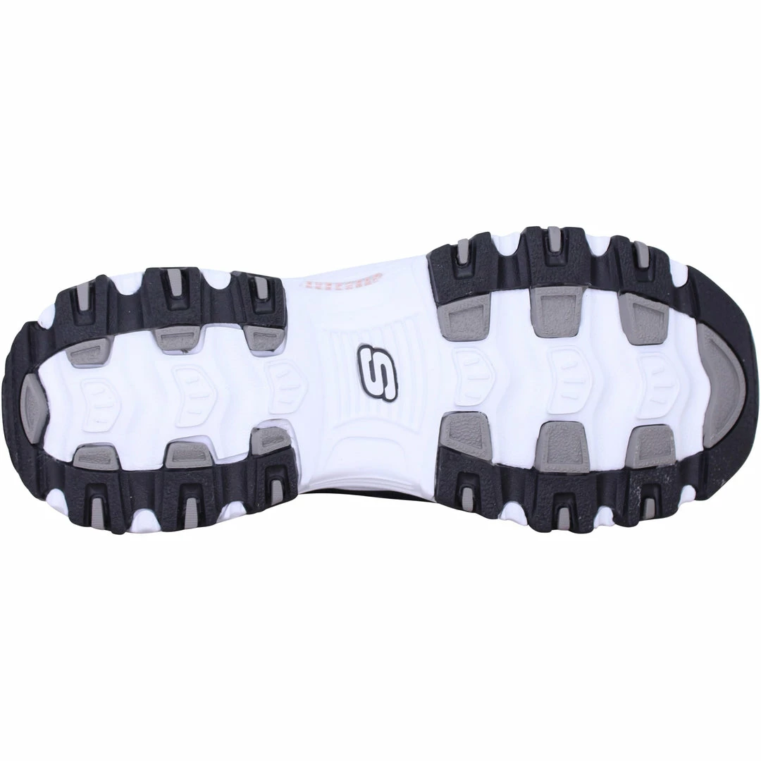 Skechers D'Lites-Sparkling Rain Black/Light Blue 149060/BKLB Women's 6 Skechers D'Lites-Sparkling Rain Black/Light Blue 149060/BKLB Women's - Image 4