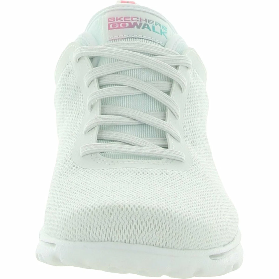 Skechers Go Walk Classic/Blossom Wind Womens Knit Lace Up Casual and Fashion Sneakers 4 Skechers Go Walk Classic/Blossom Wind Womens Knit Lace Up Casual and Fashion Sneakers - Image 2