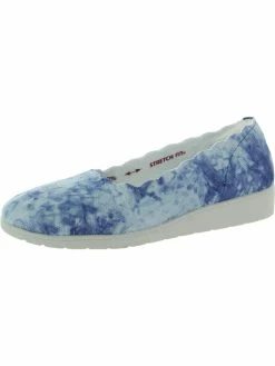 Skechers Colorglow Womens Memory Foam Washable Slip-On Sneakers