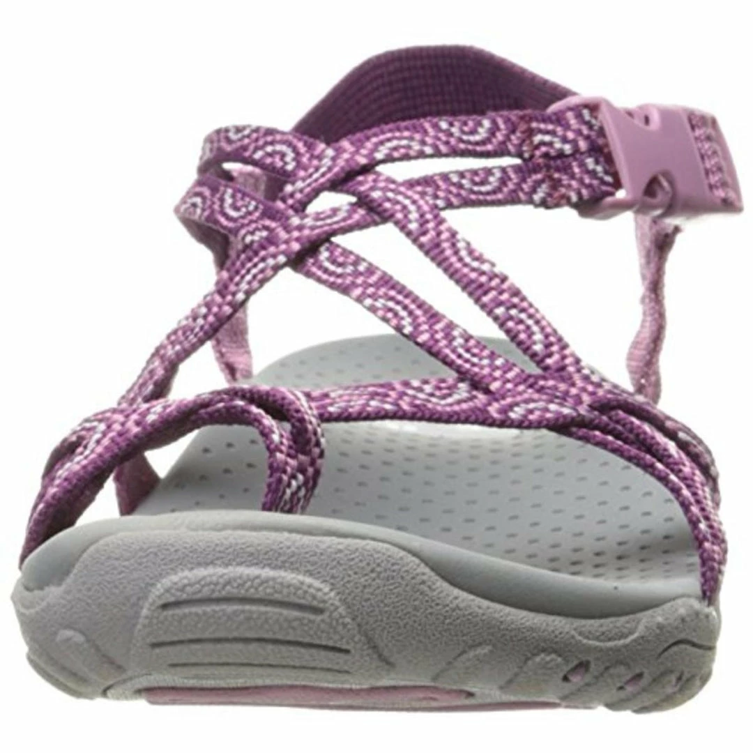 Skechers Reggae Happy Rainbow Womens Woven Thong Sport Sandals 4 Skechers Reggae Happy Rainbow Womens Woven Thong Sport Sandals - Image 2