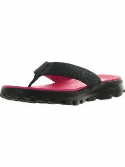 Skechers Performance Womens Heathered Thong Flip-Flops