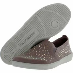 Skechers Madison Ave Making Wishes Womens Faux Suede Rhinestone Slip-On Sneakers -Skechers store bfe74bf8639e4b518b50b251dc338e3e 1080x