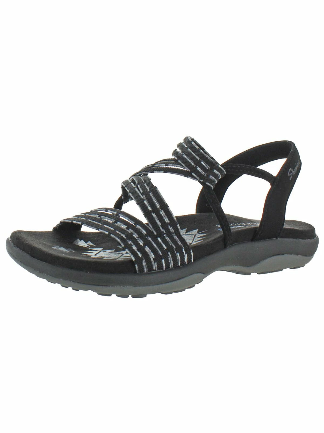 Skechers Reggae Stretch Appeal Womens Strappy Comfort Slingback Sandals 3 Skechers Reggae Stretch Appeal Womens Strappy Comfort Slingback Sandals
