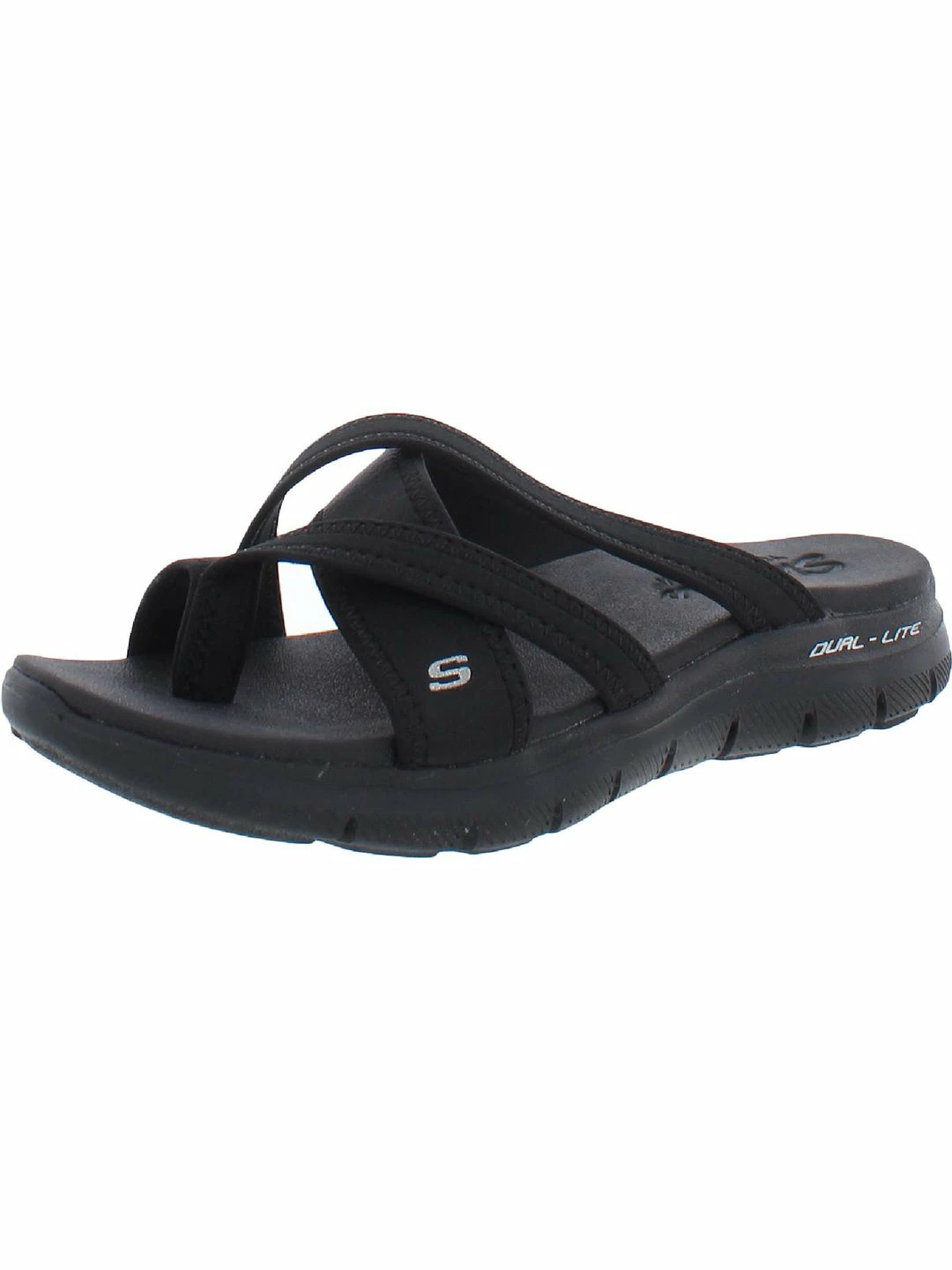 Skechers Flex Appeal 2.5 - Start Up Womens Lightweight Flexible Pool Slides 3 Skechers Flex Appeal 2.5 - Start Up Womens Lightweight Flexible Pool Slides