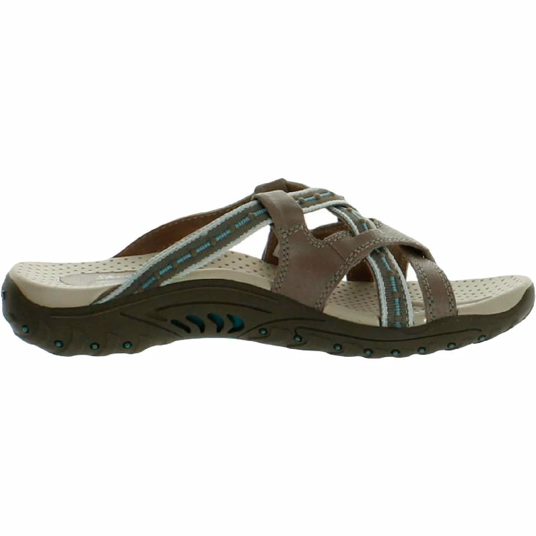 Skechers Soundstage Womens Leather Embroidered Thong Sandals 5 Skechers Soundstage Womens Leather Embroidered Thong Sandals - Image 3