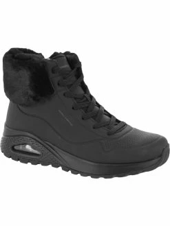 Skechers Fall Air Womens Faux Fur Lined Cold Weather Booties