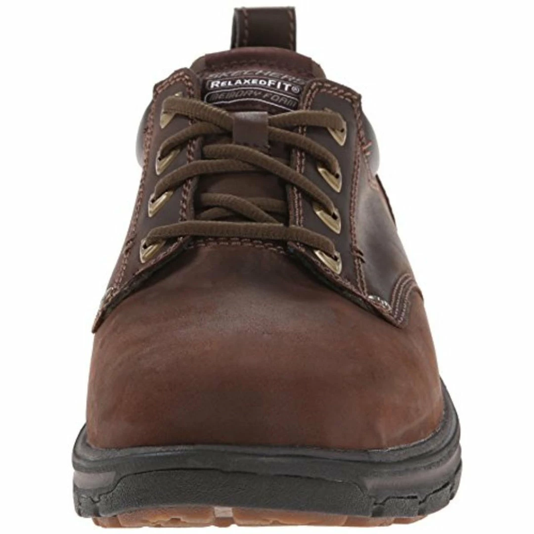 Skechers Segment R Mens Leather Lace Up Oxfords 5 Skechers Segment R Mens Leather Lace Up Oxfords - Image 3