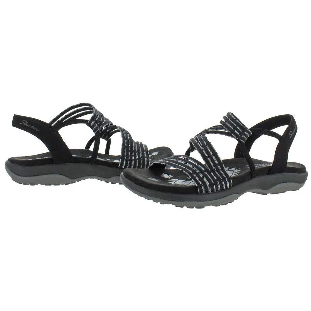 Skechers Reggae Stretch Appeal Womens Strappy Comfort Slingback Sandals 4 Skechers Reggae Stretch Appeal Womens Strappy Comfort Slingback Sandals - Image 2
