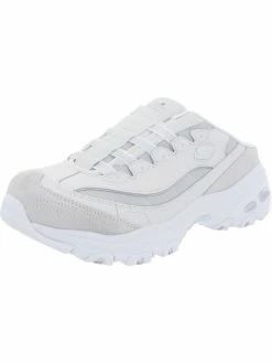 Skechers D'Lites Resilient Womens Nubuck Slip On Walking Shoes