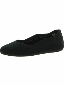 Skechers Womens Slip On Casual Ballet Flats