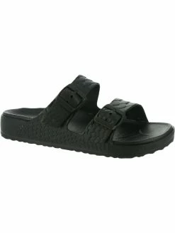 Skechers Royal Texture Womens Rubber Luxe Foam Footbed Sandals